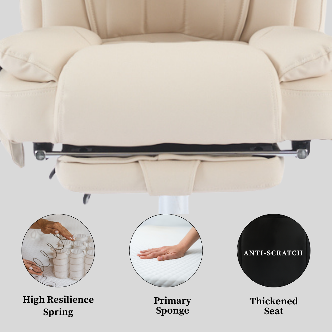 Prime office chair with 4-Point Kneading Massage & Heating Functions