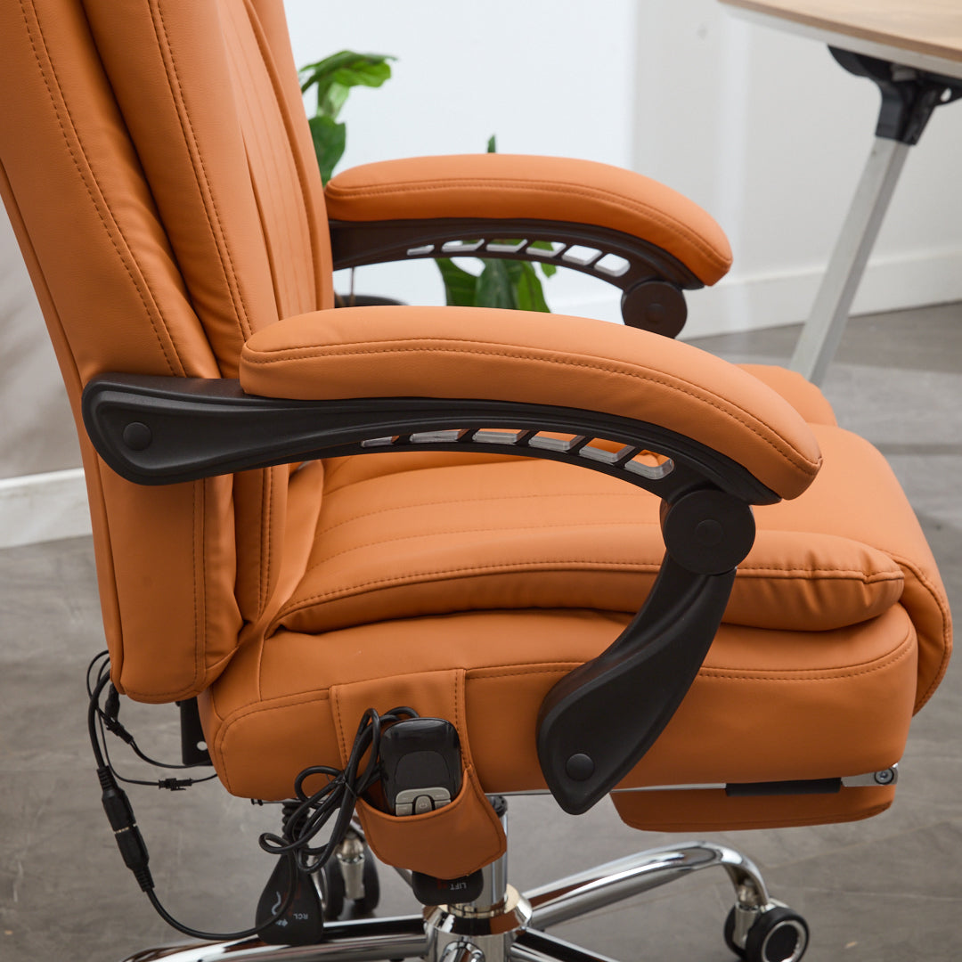 Prime office chair with 4-Point Kneading Massage & Heating Functions