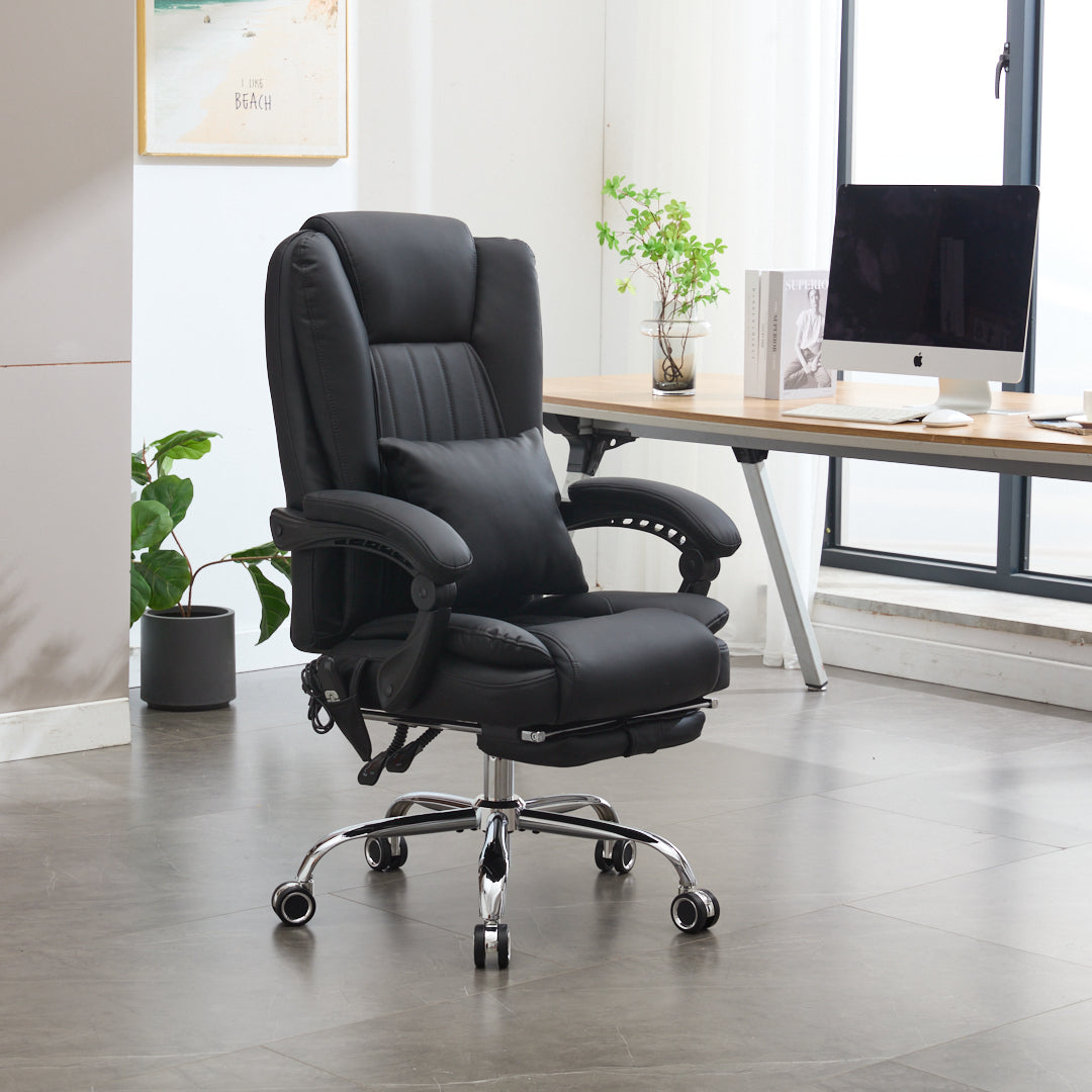 Prime office chair with 4-Point Kneading Massage & Heating Functions