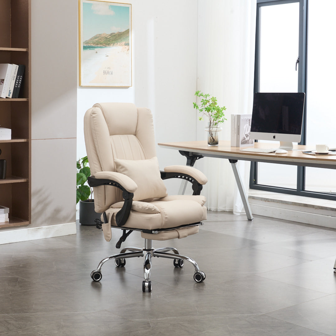 Prime office chair with 4-Point Kneading Massage & Heating Functions