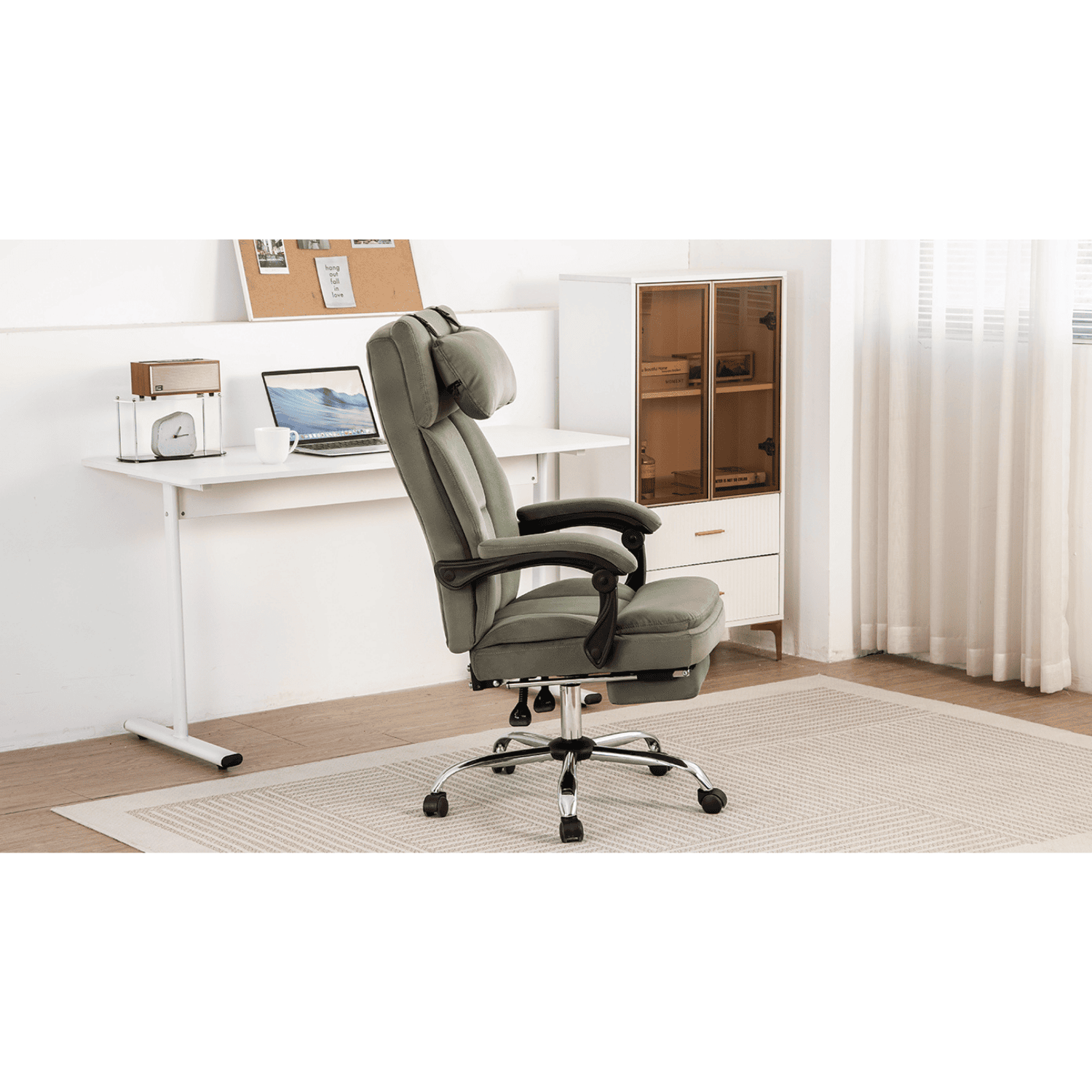 Noosagreen-Velvet-Luxe5-Ergonomic-Office-Chair-product-olive-green7