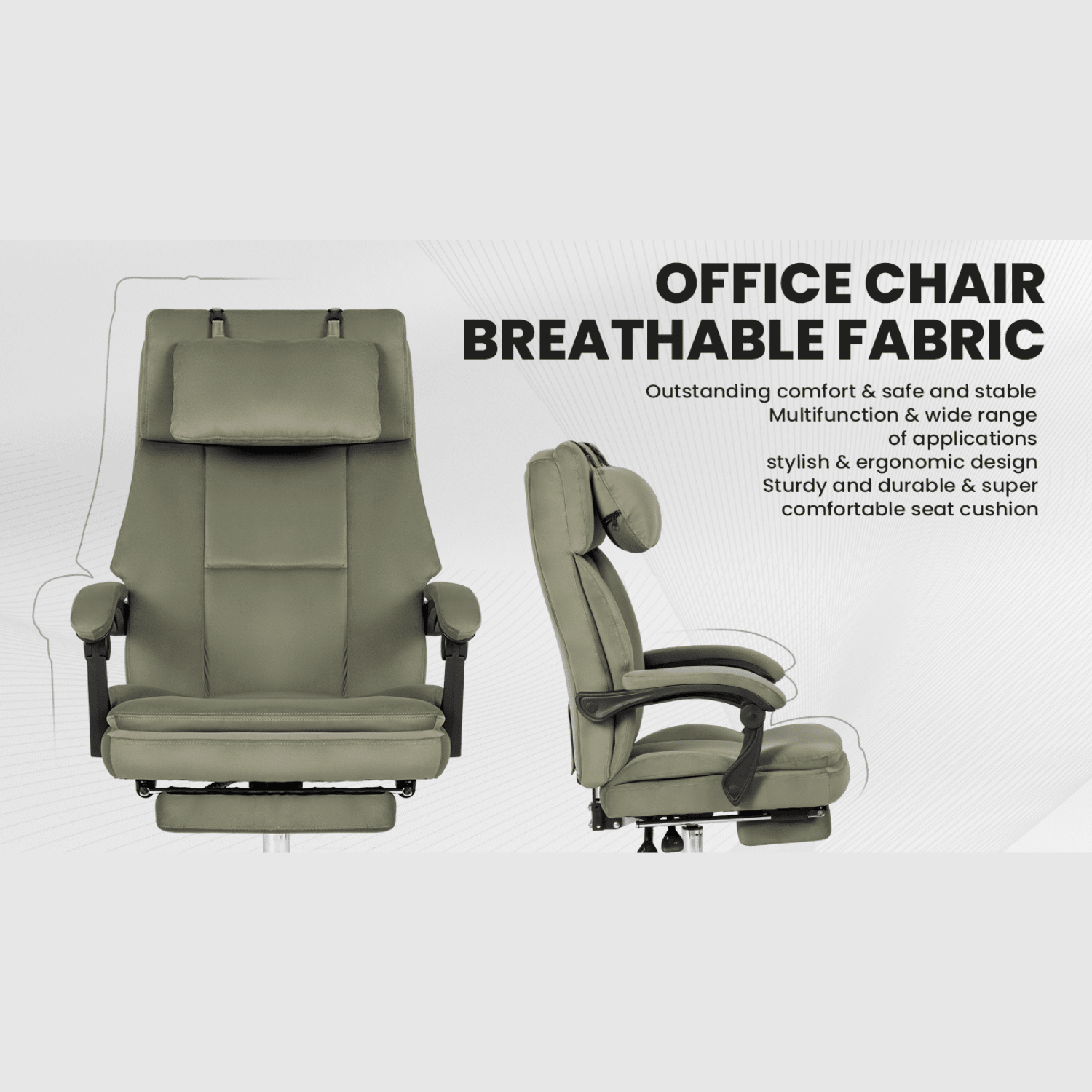 Noosagreen-Velvet-Luxe5-Ergonomic-Office-Chair-product-olive-green-8