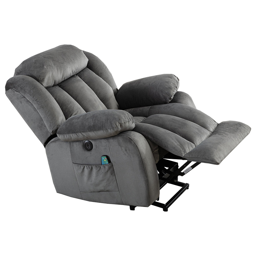 Noosagreen Power Lift Recliner Gray