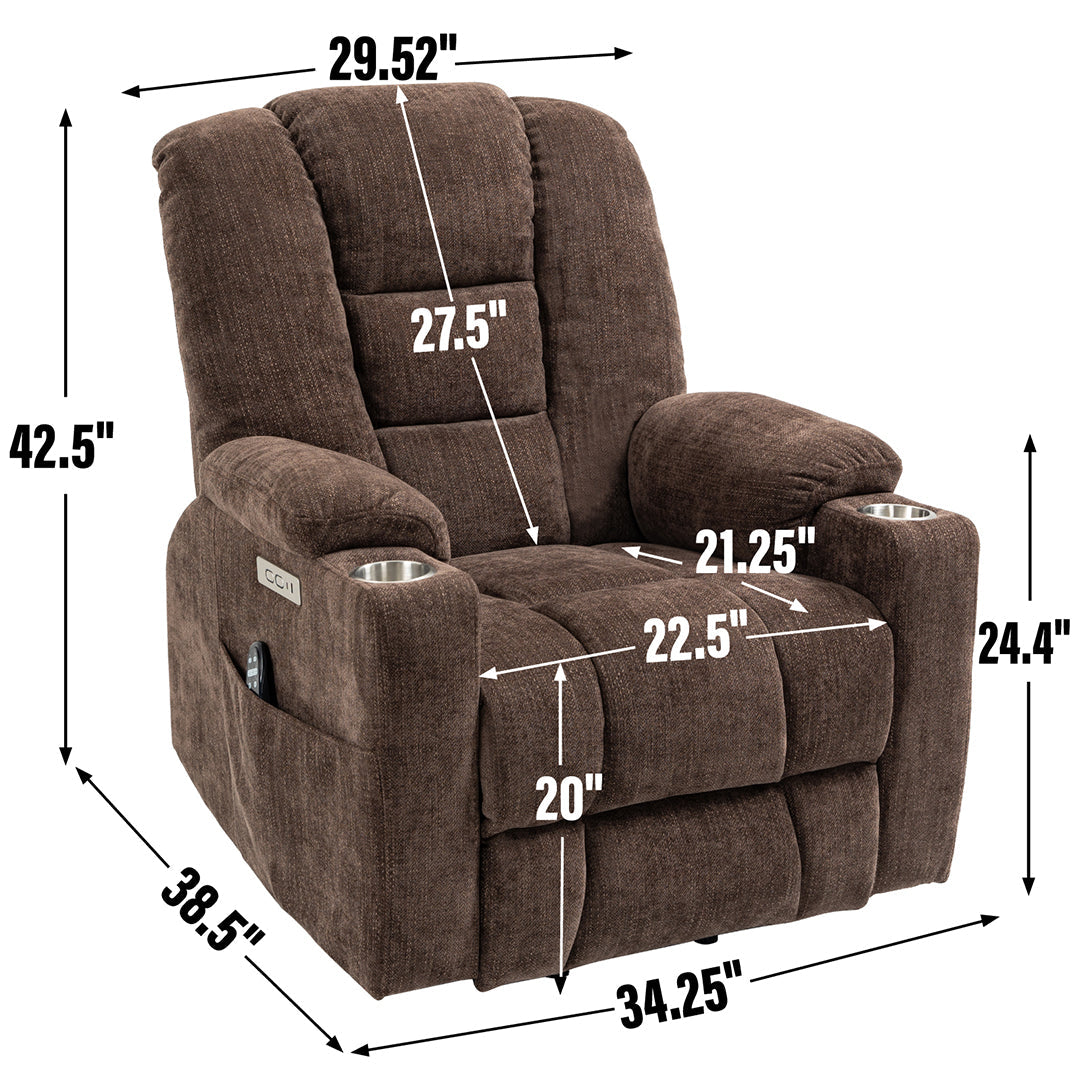 Lift Chair with 8 Points Heat & Massage Function
