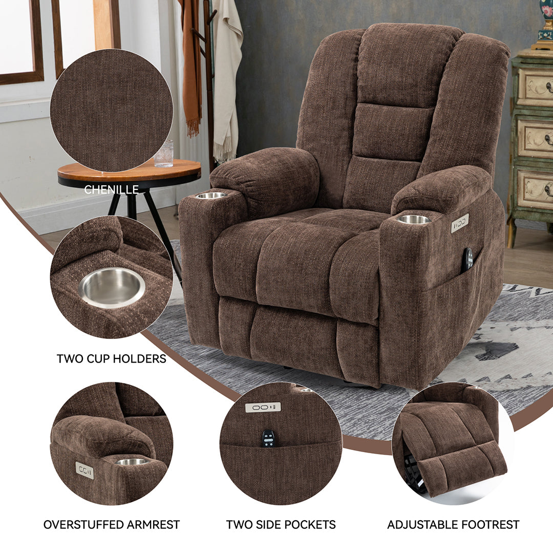 Lift Chair with 8 Points Heat & Massage Function