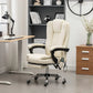 Ergonomic Massage Office Chair, Beige