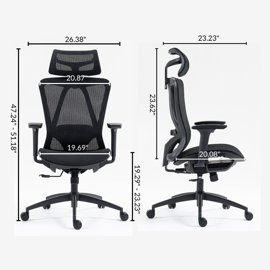 Zenvo Premium Mesh Office Chair