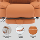 Prime office chair with 4-Point Kneading Massage & Heating Functions