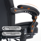 Prime office chair with 4-Point Kneading Massage & Heating Functions