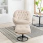 Modern Luxury Lounge Chair with Ottoman – Soft Padded Accent Chair