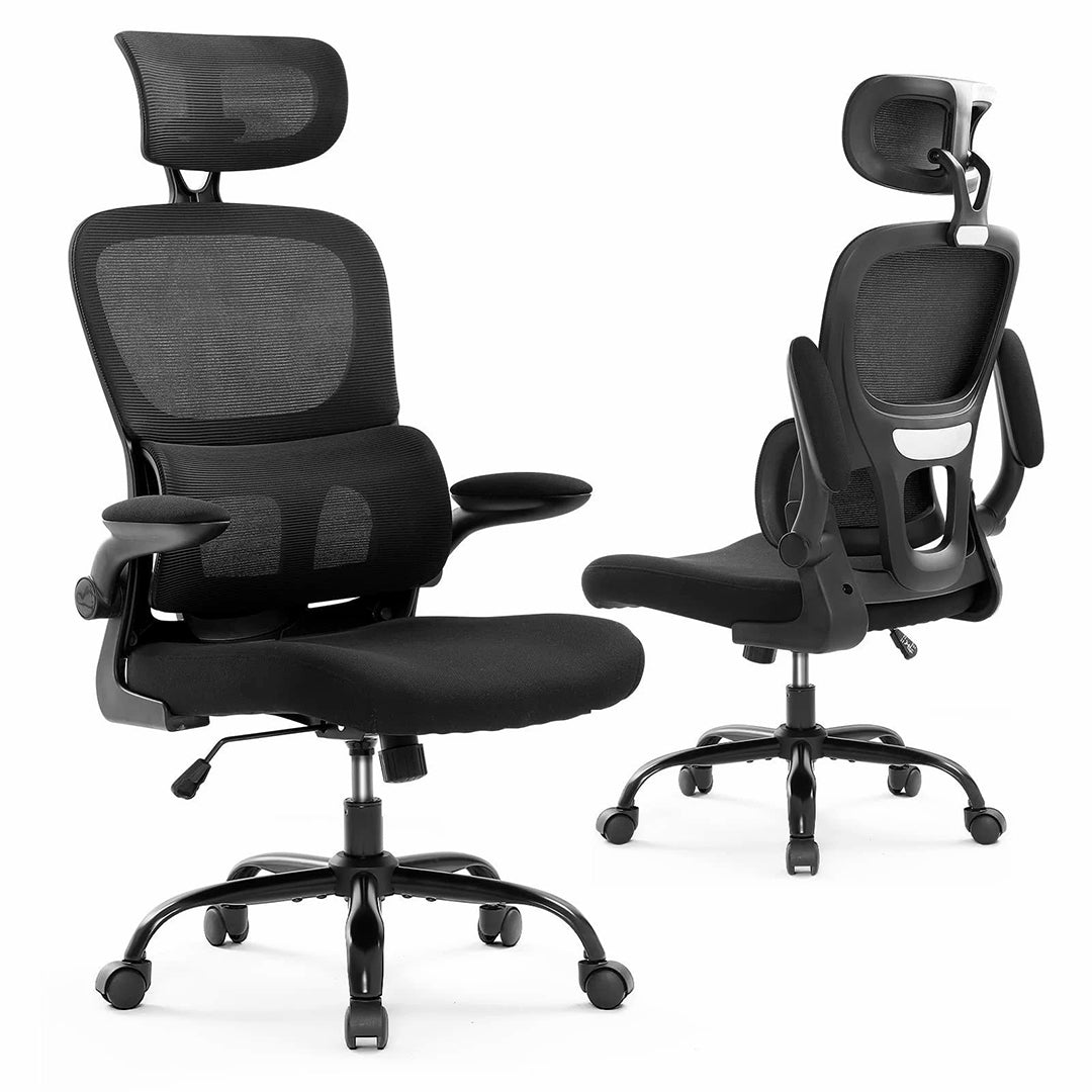 Ergonomic Height-Adjustable Office Chair with Lumbar Support