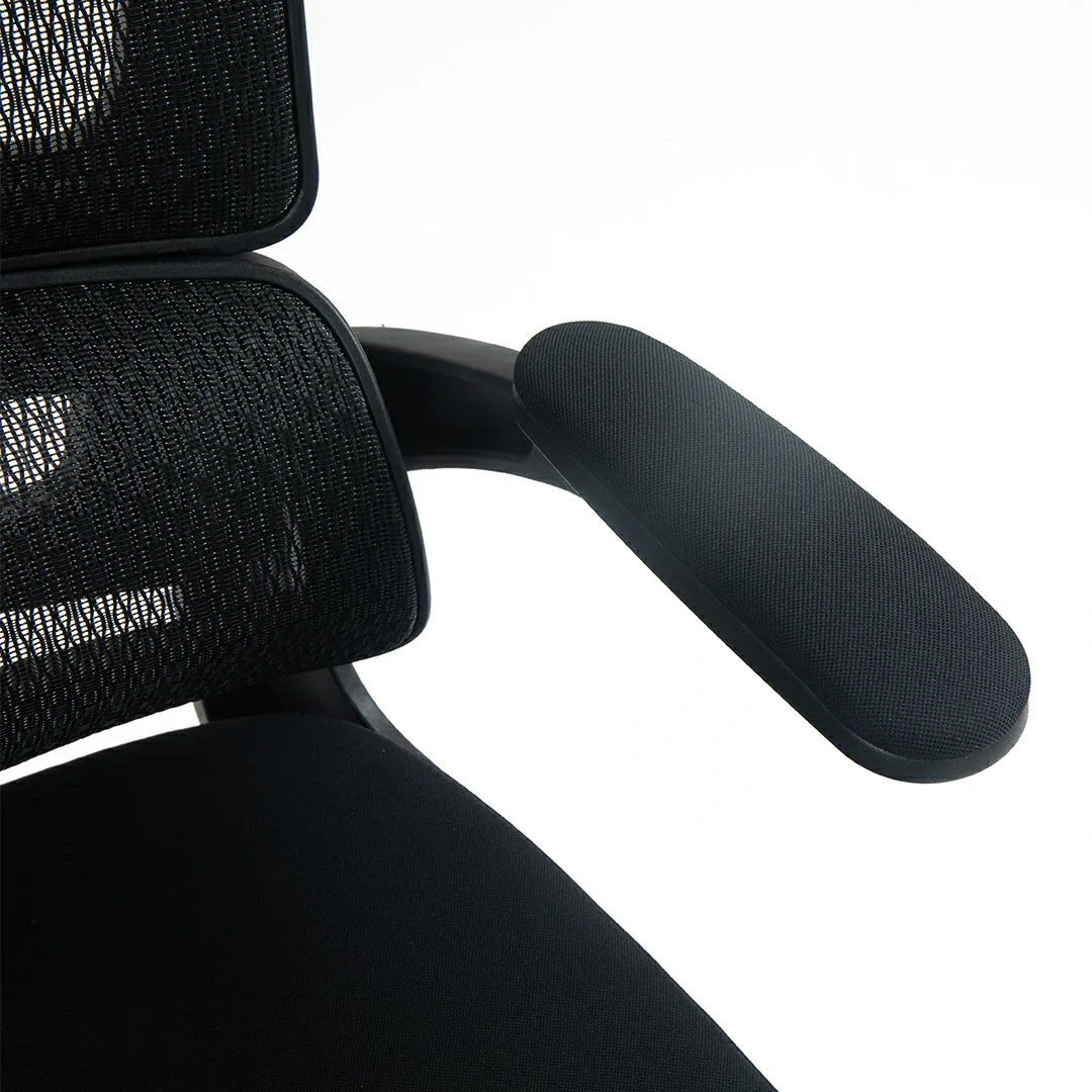 Office Chair w/ Adjustable Headrest with 4D Armrest