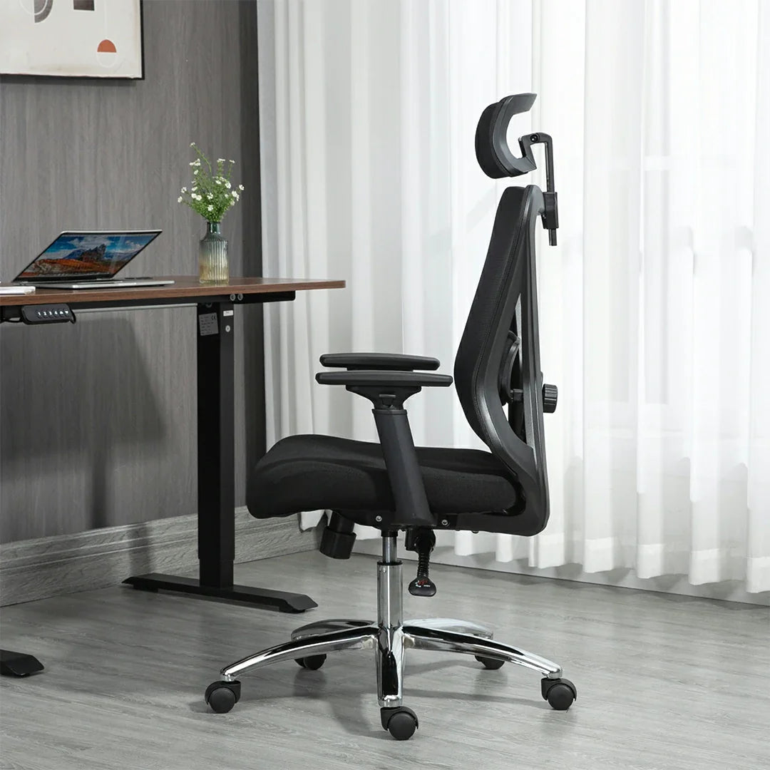 Mfavour ergonomic office chair mesh discount chair heavy duty office chair