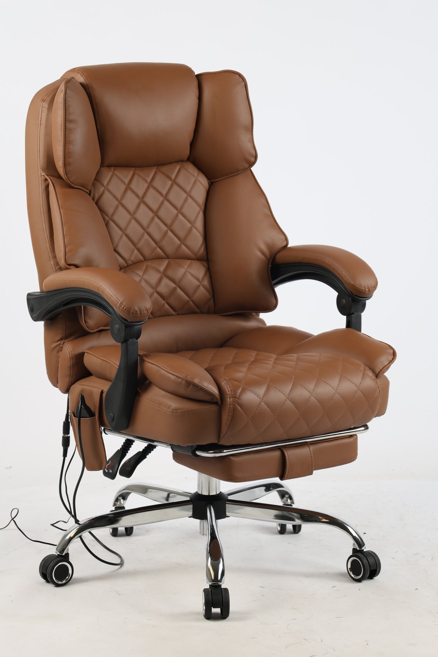 Executive Leather High-Back Chair