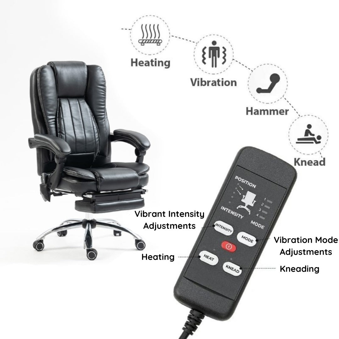 Office Computer chair with reclining and massage functions