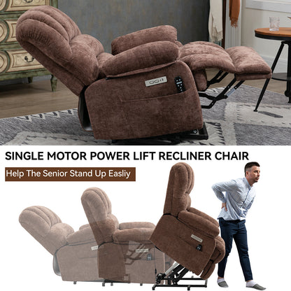 Power Lift Recliner with 8-Points Heat & Massage Function