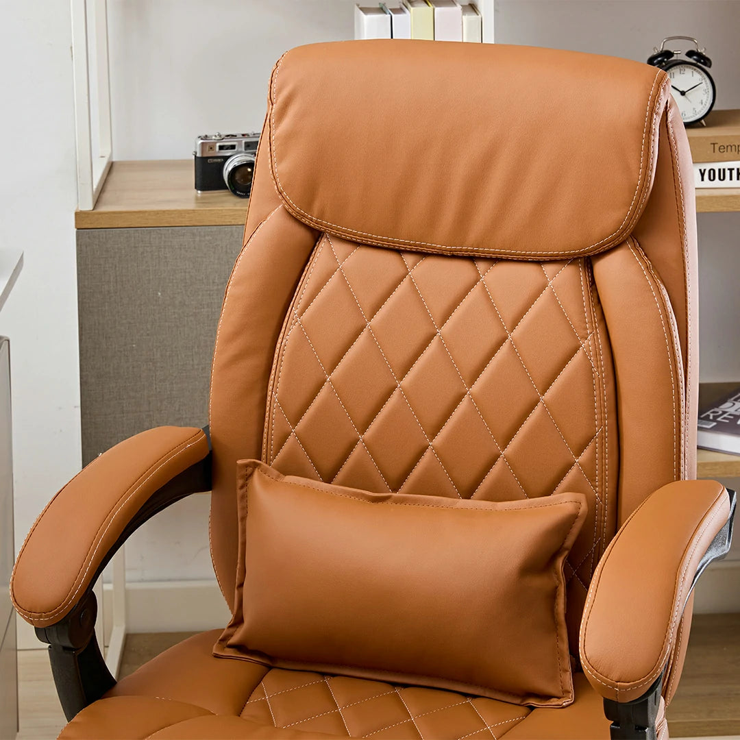 Ergonomic Heat Massage Office Reclining Desk Computer Chair