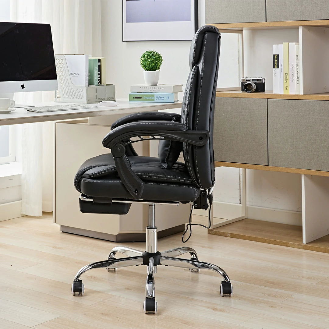 Ergonomic Heat Massage Office Reclining Desk Computer Chair