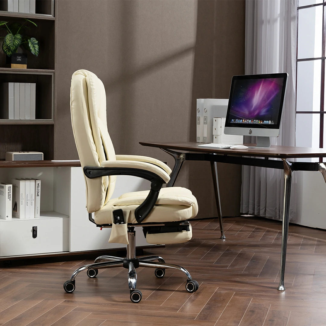 Office Computer chair with reclining and massage functions