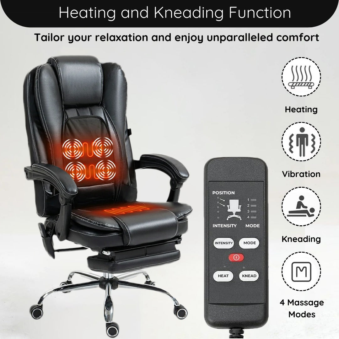 Office Computer chair with reclining and massage functions