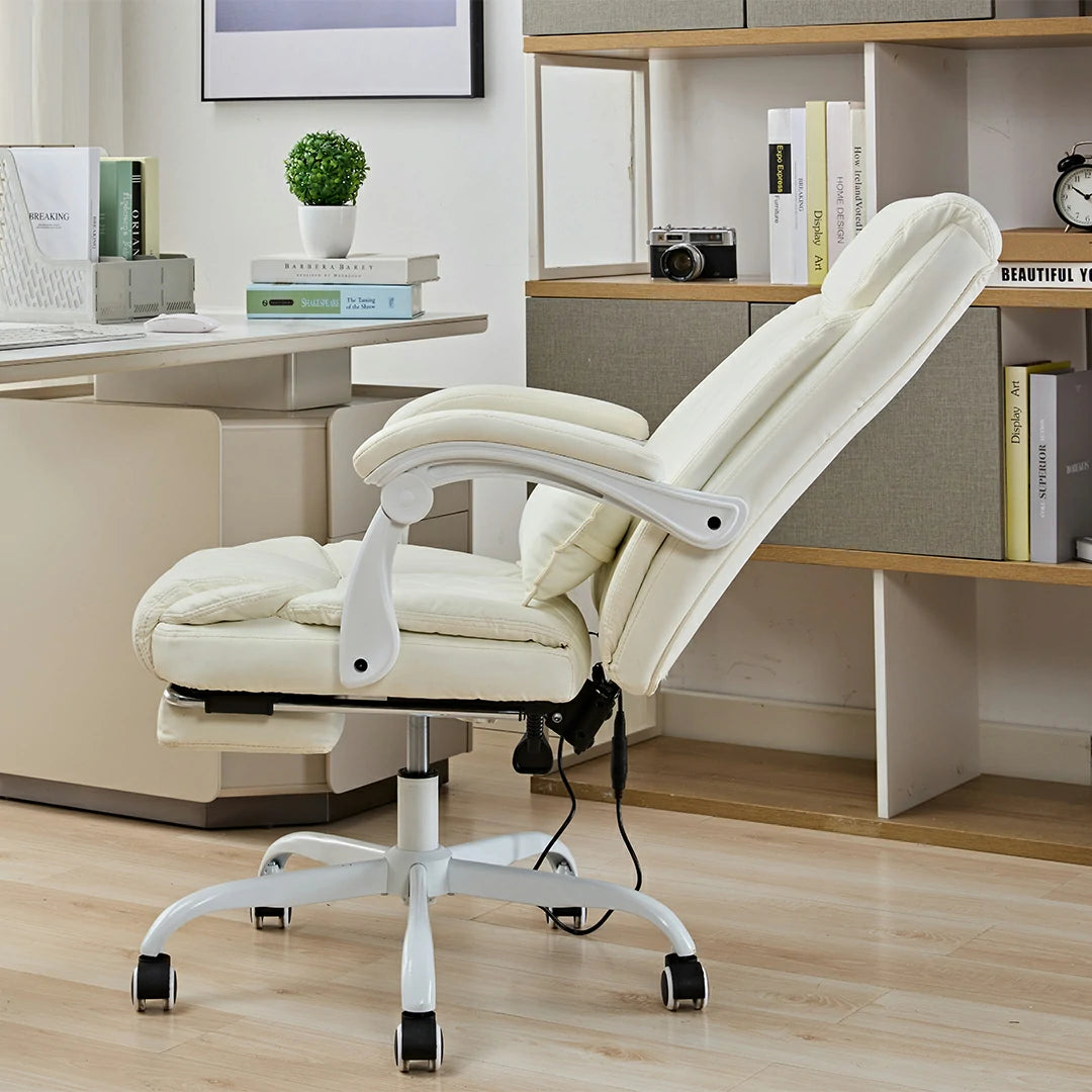 Ergonomic Heat Massage Office Reclining Desk Computer Chair