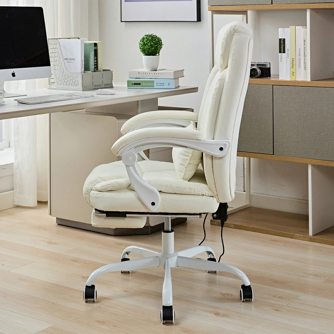 Ergonomic Heat Massage Office Reclining Desk Computer Chair