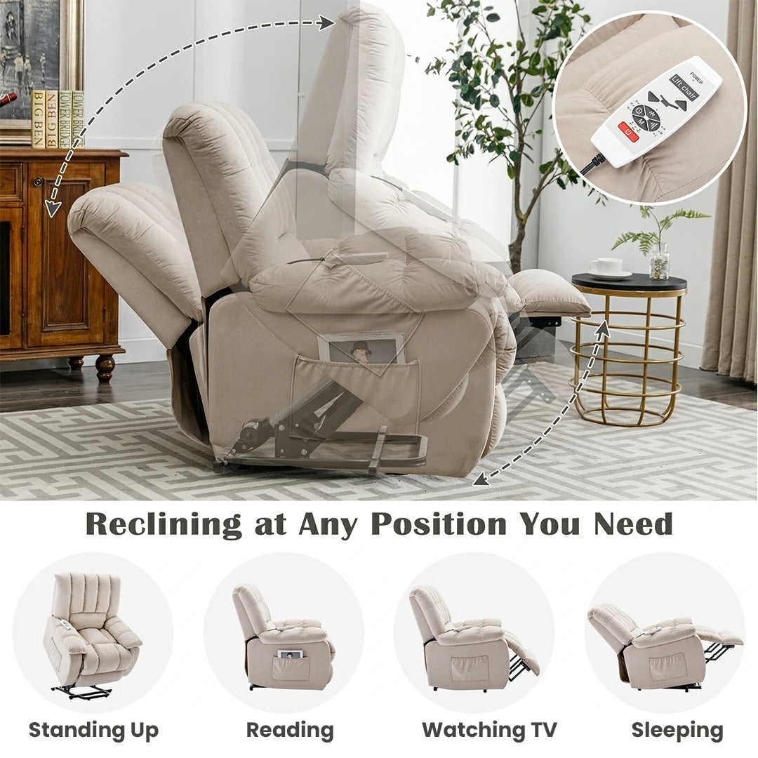 Power Lift Massage Recliners Chairs