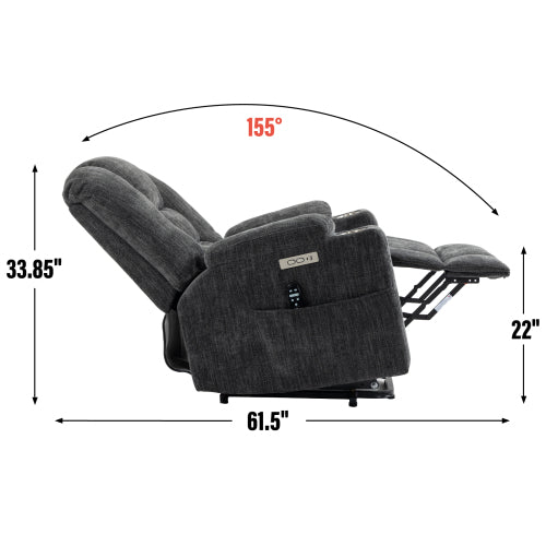 Lift Chair with 8 Points Heat & Massage Function