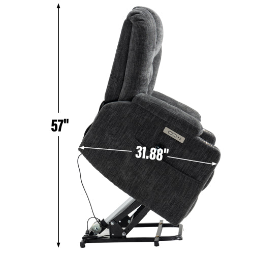 Lift Chair with 8 Points Heat & Massage Function