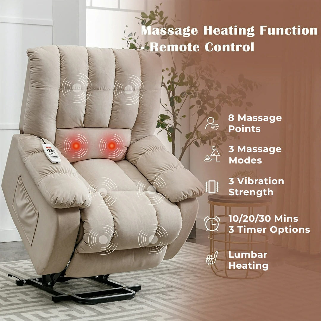 Power Lift Massage Recliners Chairs