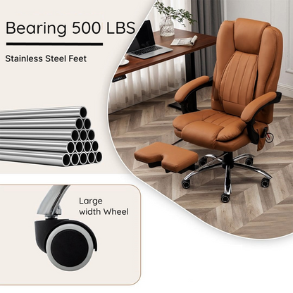 Office Computer chair with reclining and massage functions